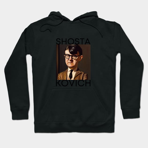 SHOSTAKOVICH Hoodie by Cryptilian